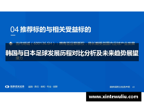 韩国与日本足球发展历程对比分析及未来趋势展望